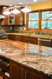 gold color granite countertops kitchen