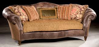 single cushion sofa tufted leather in