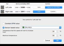 control the fans on your mac