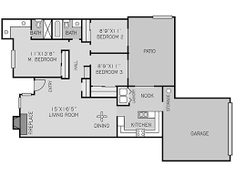 3 bedroom apartment d at 2300