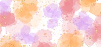 Ink Pink Blooming Watercolor Gold Foil