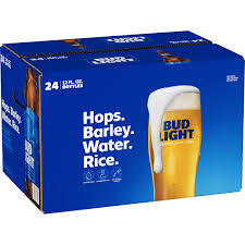Bud Light Beer 24 Pack 12 Fl Oz Bottles Walmart Com