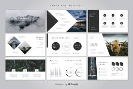 powerpoint template free vectors