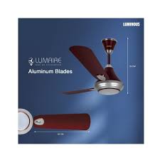 luminous lumaire 1200mm ceiling fan