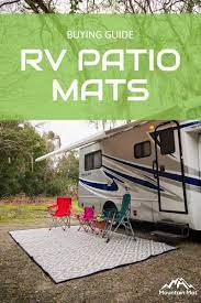 What To Look For In A Rv Patio Mat