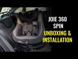 Joie 360 Spin Unboxing Installation