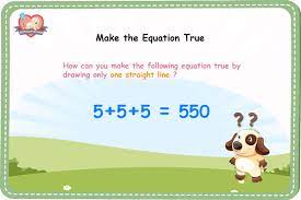 equation true math puzzle