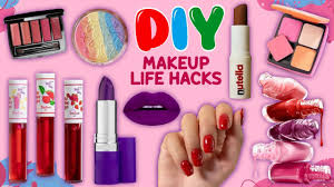 makeup items and beauty hacks