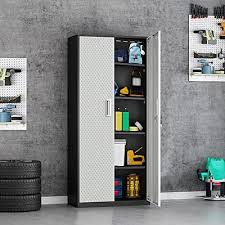 topekey metal garage storage cabinet