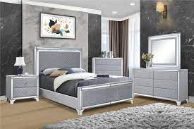 5 piece queen size bedroom set modern