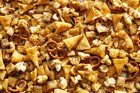 sweet and salty party mix recipe nyt