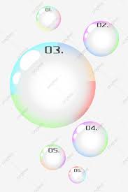 Cartoon Color Bubble Chart Beautiful Bubbles Bubble Chart