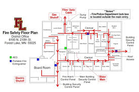 do fire safety floor plan