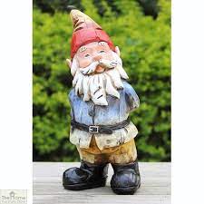 Curious Gnome Garden Ornament The