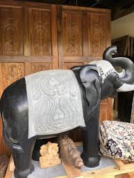 huge elephant garden statue maharaja