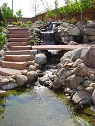 Garden Pond With Waterfall Who Says