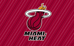 The letters mh in white with a gold outline interlocked together. Miami Heat Logo Wallpapers Wallpaper Cave