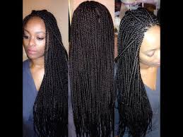 Right after step 6, start braiding your hair extensions with natural hair at one time. How To Box Braid With Extensions For Beginners Youtube