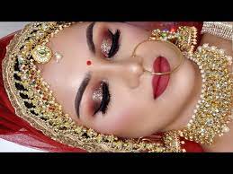 self indian bridal makeup at home