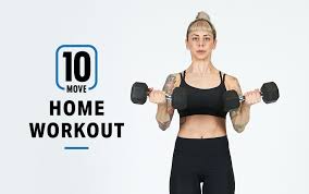 10 move full body workout at home