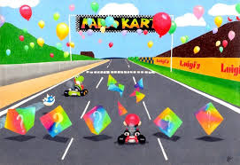Download mario kart 64 (v1.1) rom and use it with an emulator. Luigi Raceway From Mario Kart 64 Drawn With Prismacolor And Holbein Colored Pencils Mariokart N64 Nintendo Nintendo64 Mario Kart 64 Mario Kart Mario Art