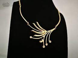 gold plated wedding necklace karamala