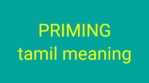 priming tamil meaning sasiar you