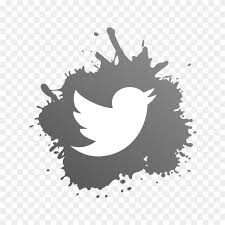 Logo Gray Paint Splash Social Media Png