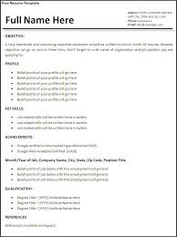 Free Resume Builder     Write a Resume Online Resume Builder  CV Ease
