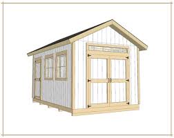 16x10 Garden Shed Plans And Build Guide