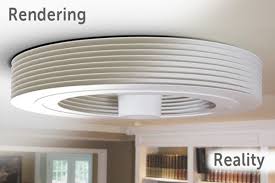 bladeless ceiling fan inspired by tesla