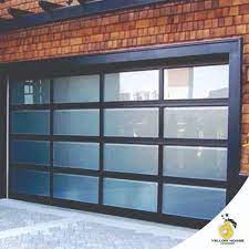 2 Hp 7 Feet Glass Overhead Garage Doors
