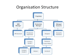 Organizational Chart For Clothing Business