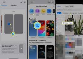 how to use live wallpaper on your iphone