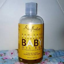 Just use the oil and blow dry your hair. Sheamoisture Shea Nut Raw Butter Baby Oil Rub