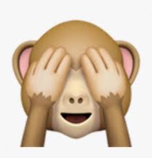 Feeling kind of shy or embarrassed? Monkey Emoji 1 Shy Monkey Emoji Hd Png Download Transparent Png Image Pngitem