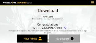 free fire ob42 advance server