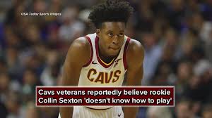 Cover your walls or use it for diy projects with unique designs from independent artists. Report Cleveland Cavaliers Veterans Believe Rookie Collin Sexton Doesn T Know How To Play Wkyc Com