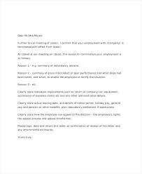 Sample Poor Job Performance Letter Warning Employee Write Up For