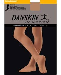 Danskin 1331 Womens Ultra Shimmery Footed Tights
