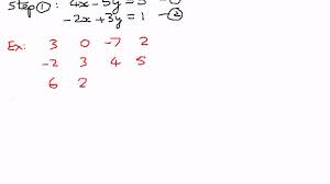 It is long and can not be extended for more items. Matrices Augmented Matrix And Coefficient Matrix Example 2 Youtube