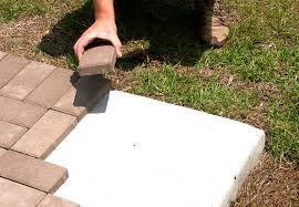 Install 1 Pavers Over Concrete