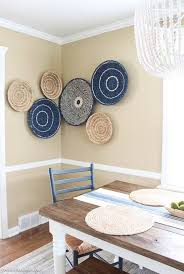 A Seagrass Basket Gallery Wall Green