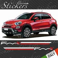 Details About Adhesive Strips Sides Side Fiat 500x Bands 500 X Two Colours