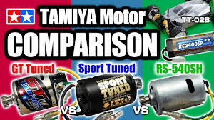Off Road Ver Tamiya Brushed Motor Comparison Gt Tuned Sport Tuned Rs 540sh Motor By Tt 02b