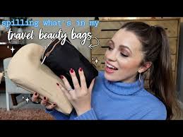 what s in my travel beauty bags