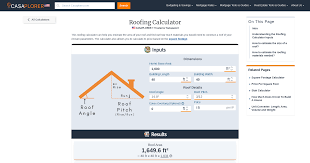 roofing calculator and cost estimator