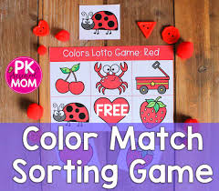 Divide the class into two groups and begin by choosing a player from each team and asking each player a question from the lesson. Color Preschool Printables Preschool Mom