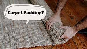 carpet padding under area rug is it a