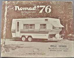 1976 nomad travel trailer brochure